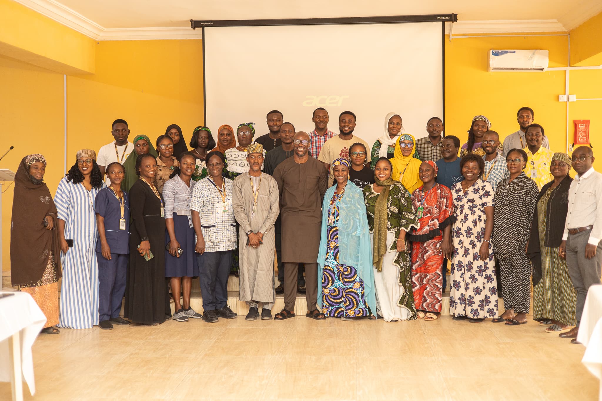 KADSAMHSA training session with participants gathered together